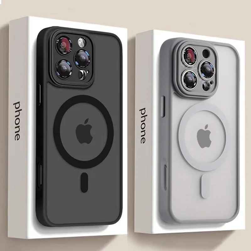 Luxury Matte Magnetic Phone Case for iPhone 11–17|Wingotek