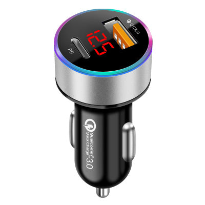 Smart PD USB-C Digital Car Charger|Wingotek