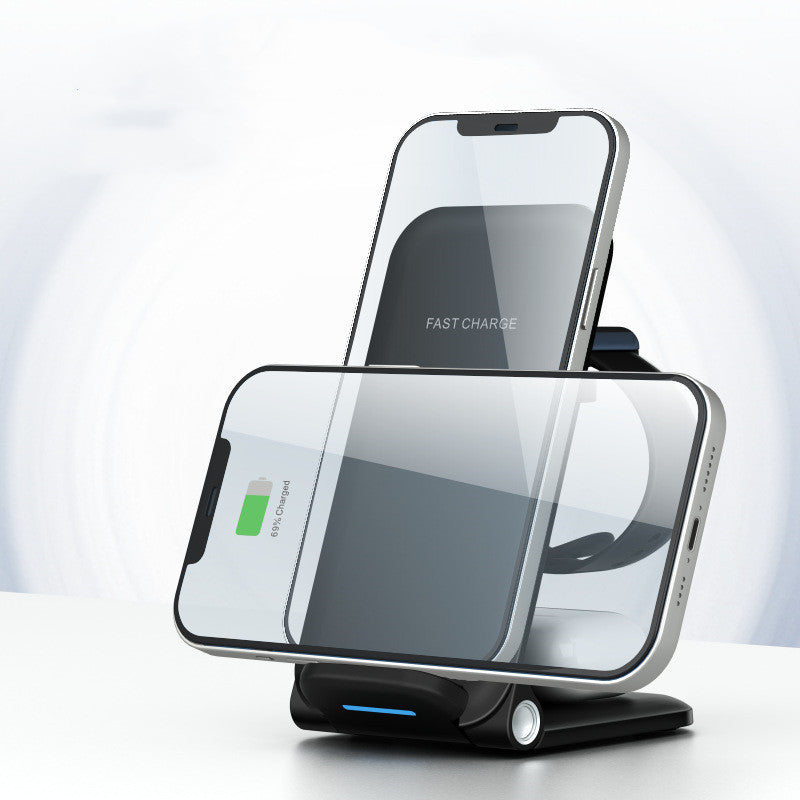 Folding Vertical Wireless Phone Charger Stand|Wingotek