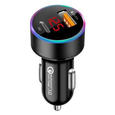 Smart PD USB-C Digital Car Charger|Wingotek