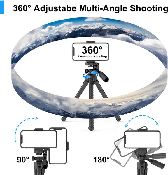 Portable Flexible Phone Tripod with Wireless Remote|Wingotek