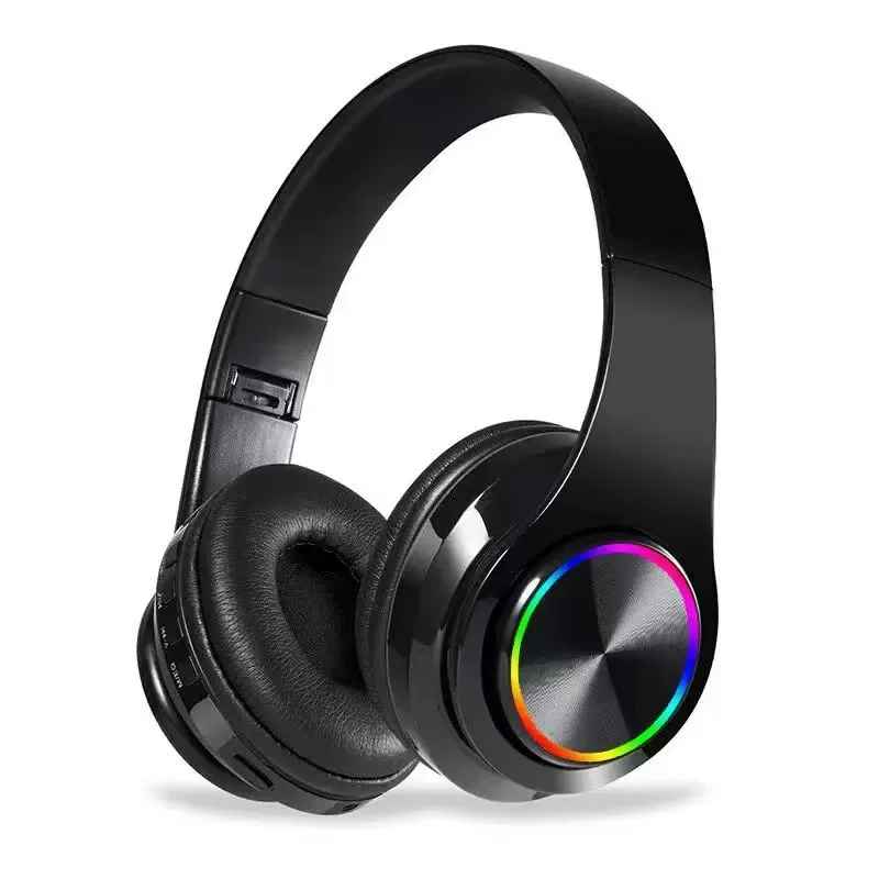 RGB Foldable Bluetooth Headphones|Wingotek