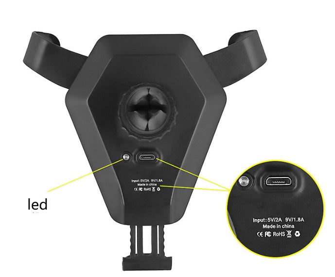 Fast Wireless Magnetic Car Charger|Wingotek