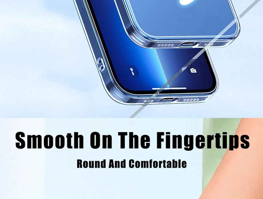 Crystal Clear Shockproof Silicone iPhone Cases|Wingotek