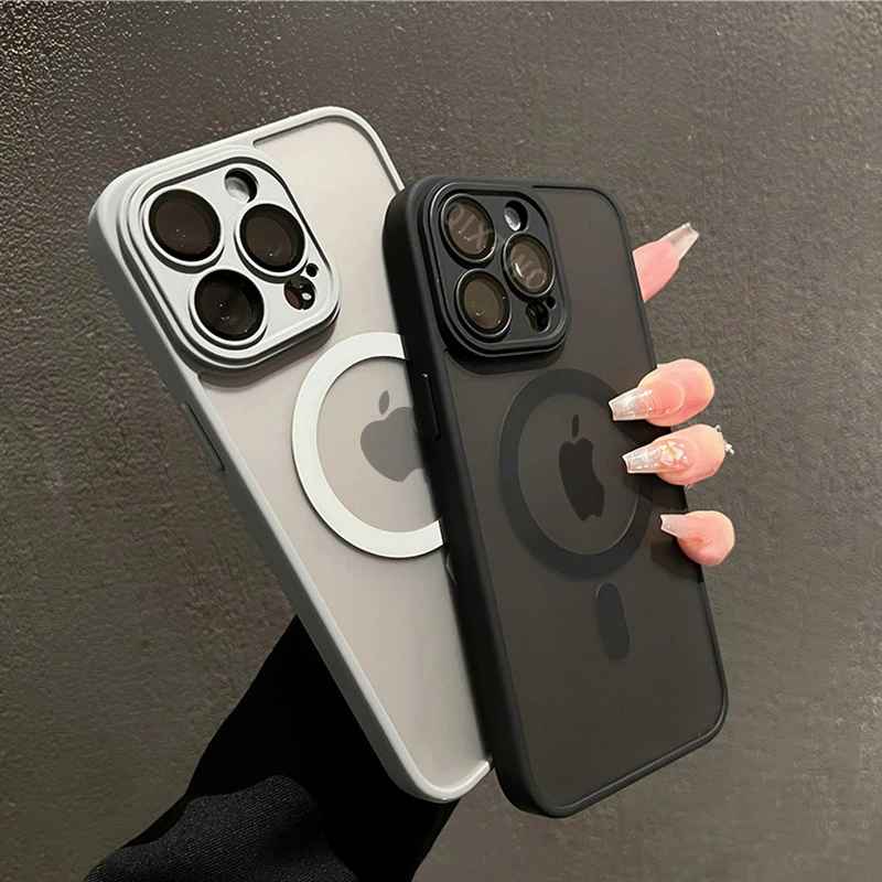 Luxury Matte Magnetic Phone Case for iPhone 11–17|Wingotek