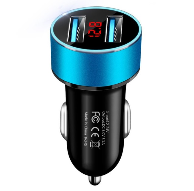 Dual USB Fast Charging Car Adapter|Wingotek