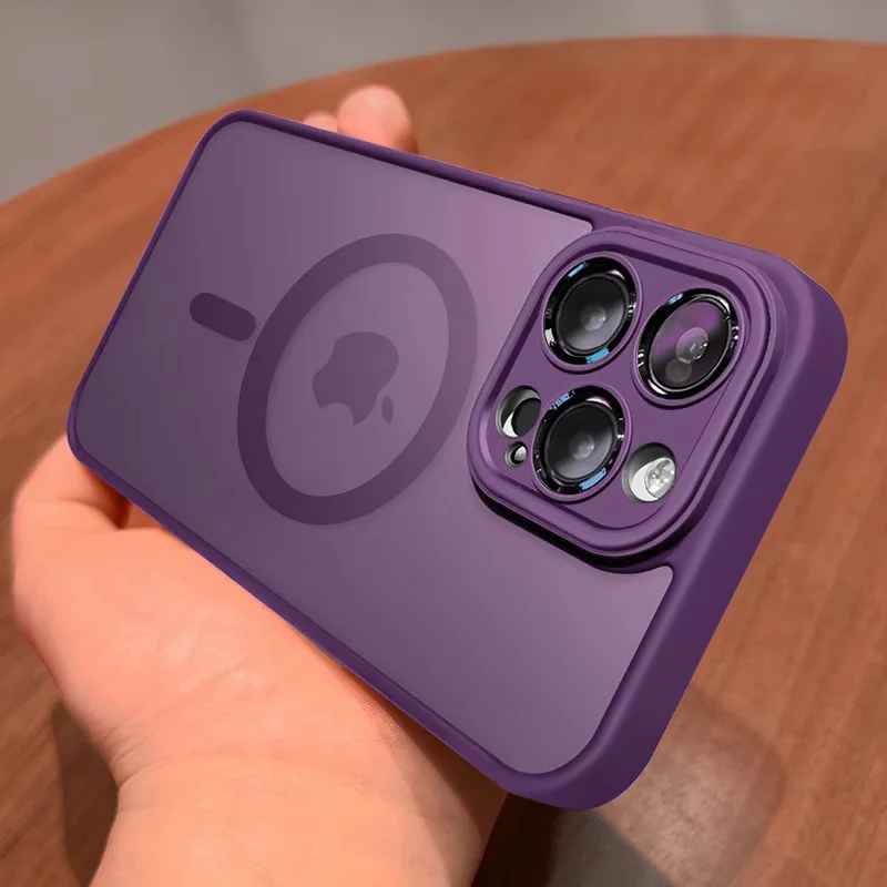 Luxury Matte Magnetic Phone Case for iPhone 11–17|Wingotek