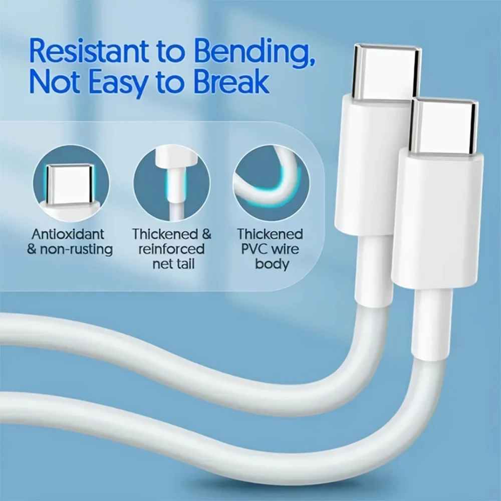 Ultra Fast Charger UK Plug – Dual Type-C Cable | Wingotek