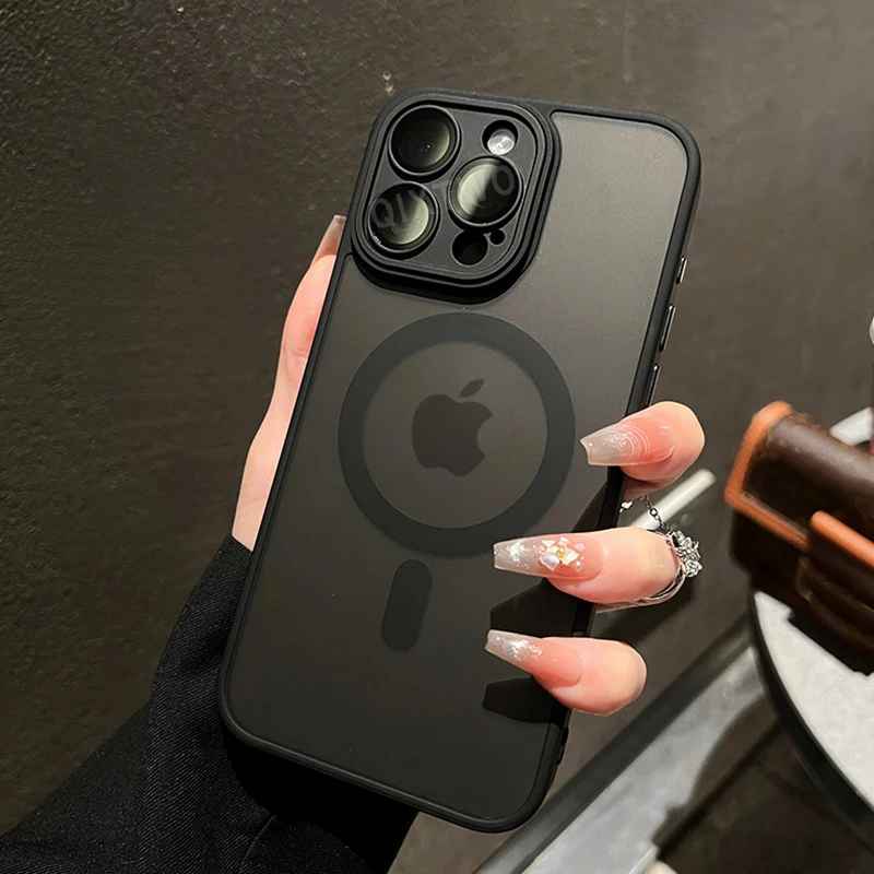 Luxury Matte Magnetic Phone Case for iPhone 11–17|Wingotek