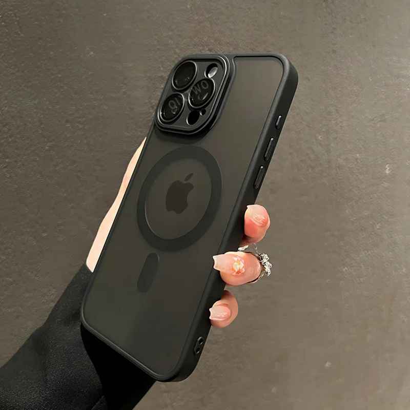 Luxury Matte Magnetic Phone Case for iPhone 11–17|Wingotek