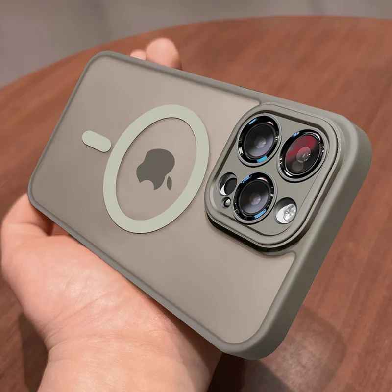 Luxury Matte Magnetic Phone Case for iPhone 11–17|Wingotek