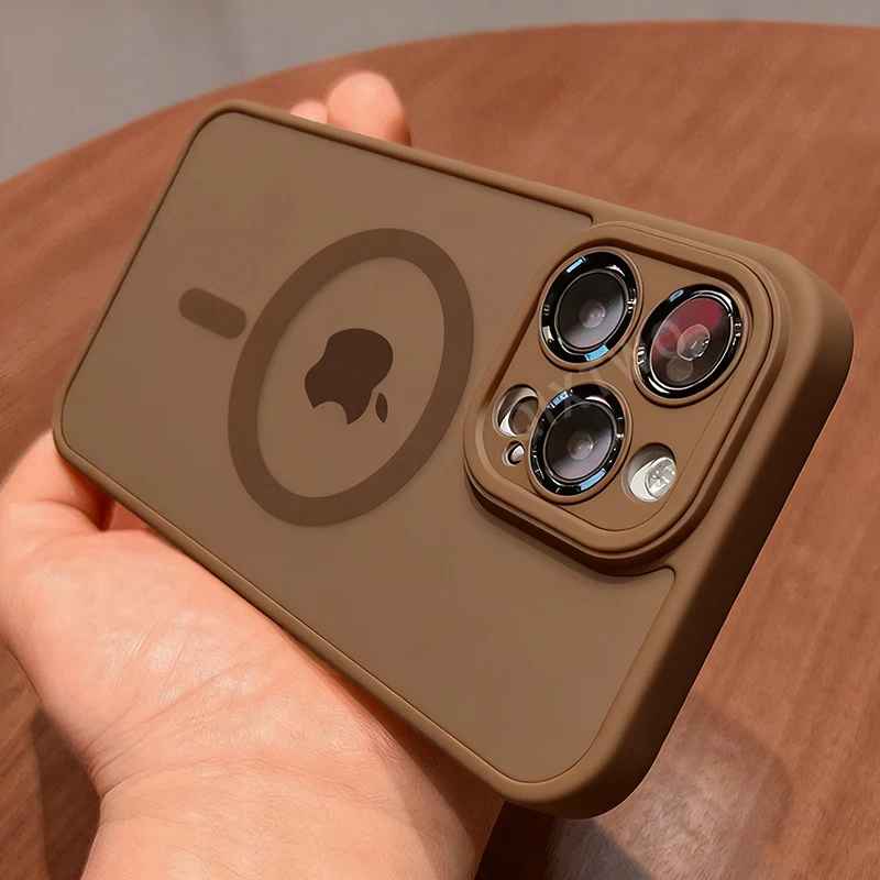 Luxury Matte Magnetic Phone Case for iPhone 11–17|Wingotek