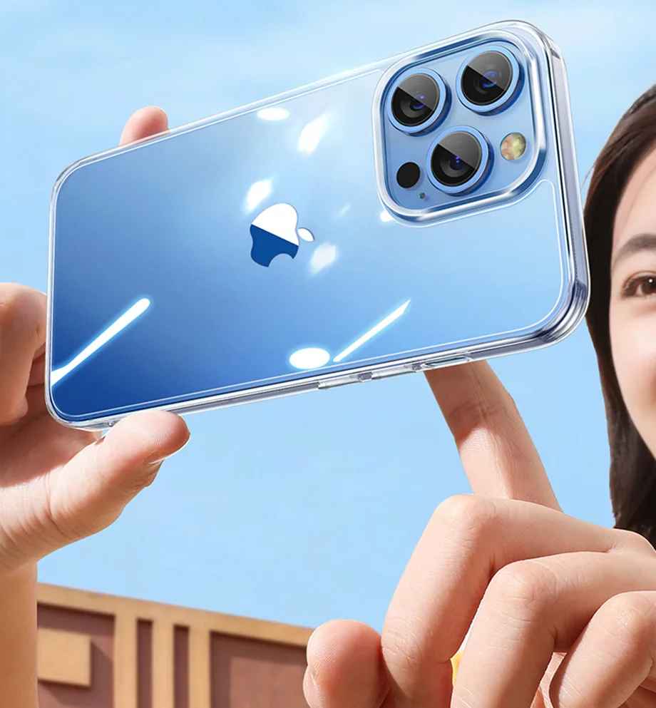 Crystal Clear Shockproof Silicone iPhone Cases|Wingotek