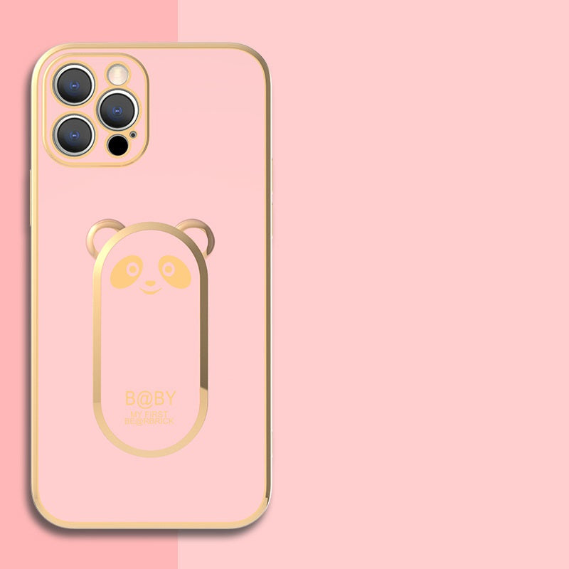 Panda Magnetic Ring Holder Phone Case|Wingotek