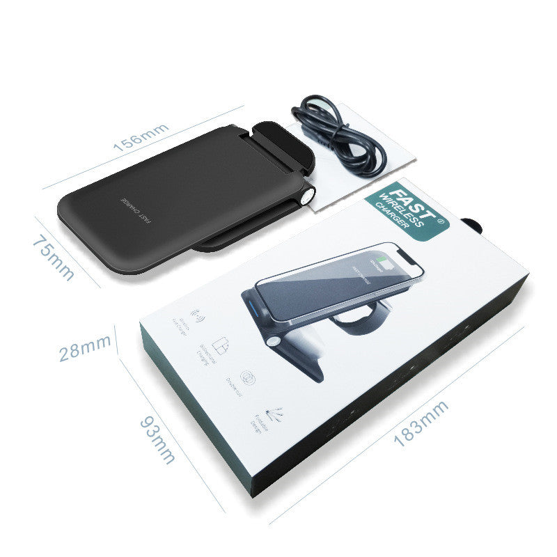 Folding Vertical Wireless Phone Charger Stand|Wingotek