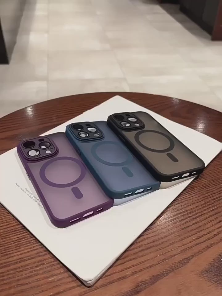 Luxury Matte Magnetic Phone Case for iPhone 11–17|Wingotek